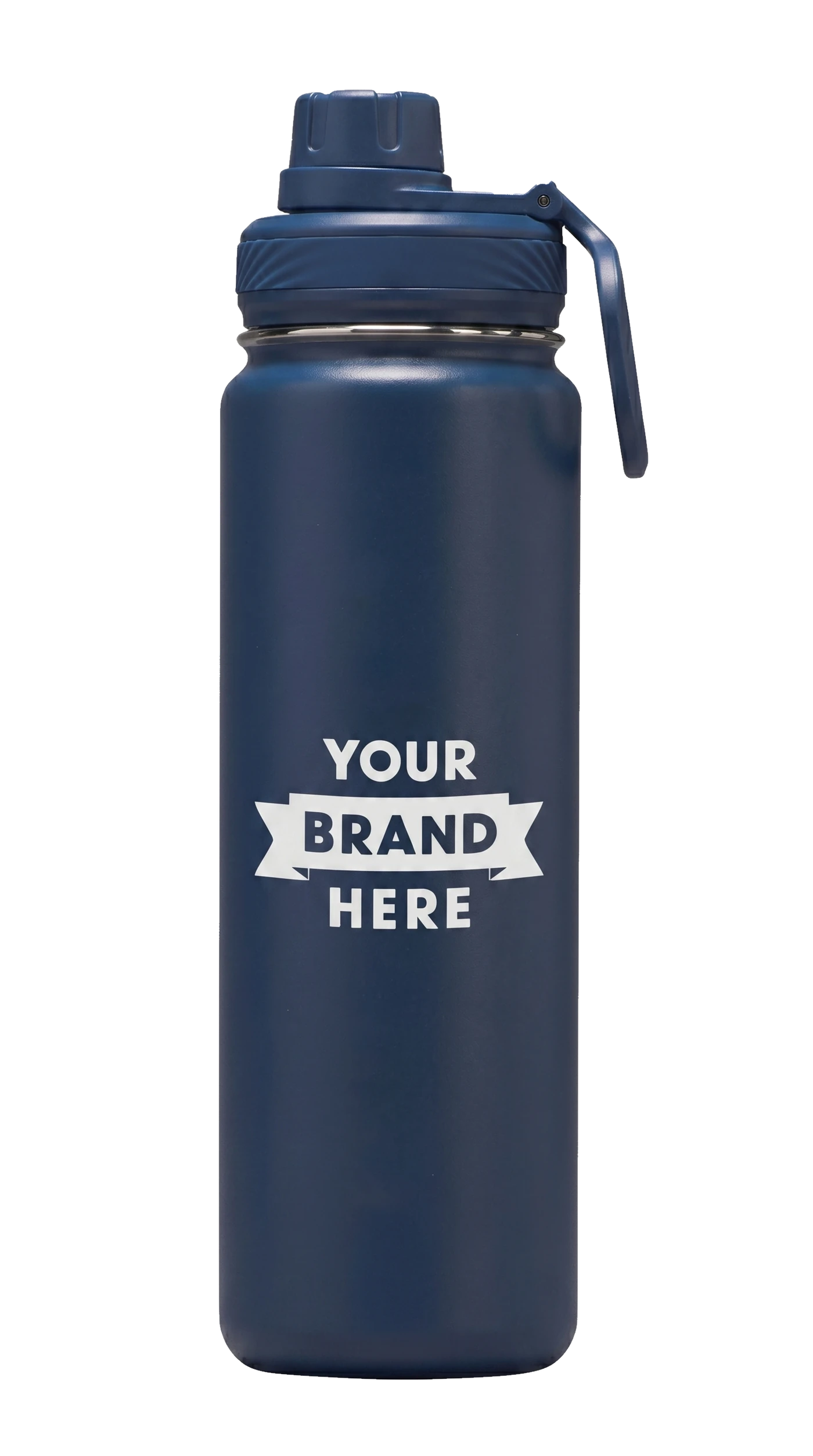 Premium 24oz Thermos · Navy Blue — customized with your logo